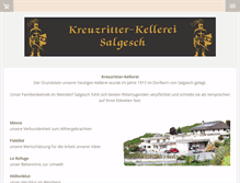 Tablet Screenshot of kreuzritter.ch